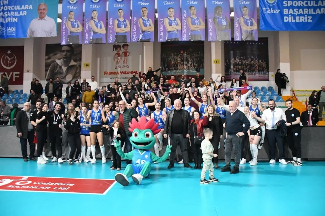 VODAFONE SULTANLAR LİGİ’NİN 14. HAFTASINDA SEYİRCİSİ ÖNÜNDE GÖZTEPE’Yİ KONUK EDEN NİLÜFER...