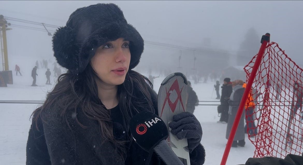 YARIYIL TATİLİNDE ULUDAĞ’A BÜYÜK İLGİ : KAYAK PİSTİ HINCA HINÇ DOLDU