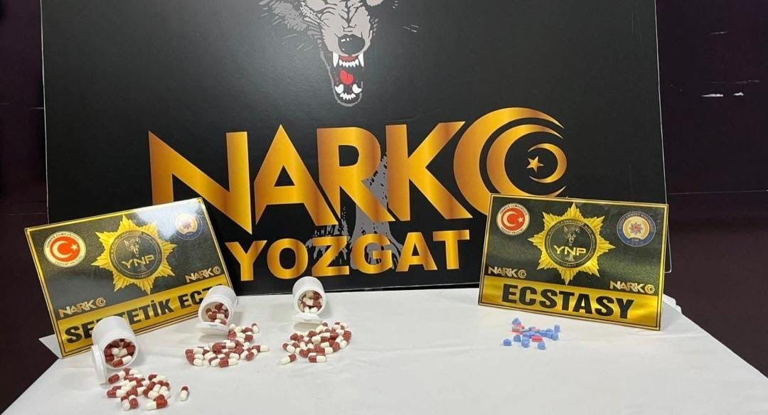 YOZGAT’TA YAPILAN ARAMALARDA 192 ADET UYUŞTURUCU HAP ELE GEÇİRİLDİ.-