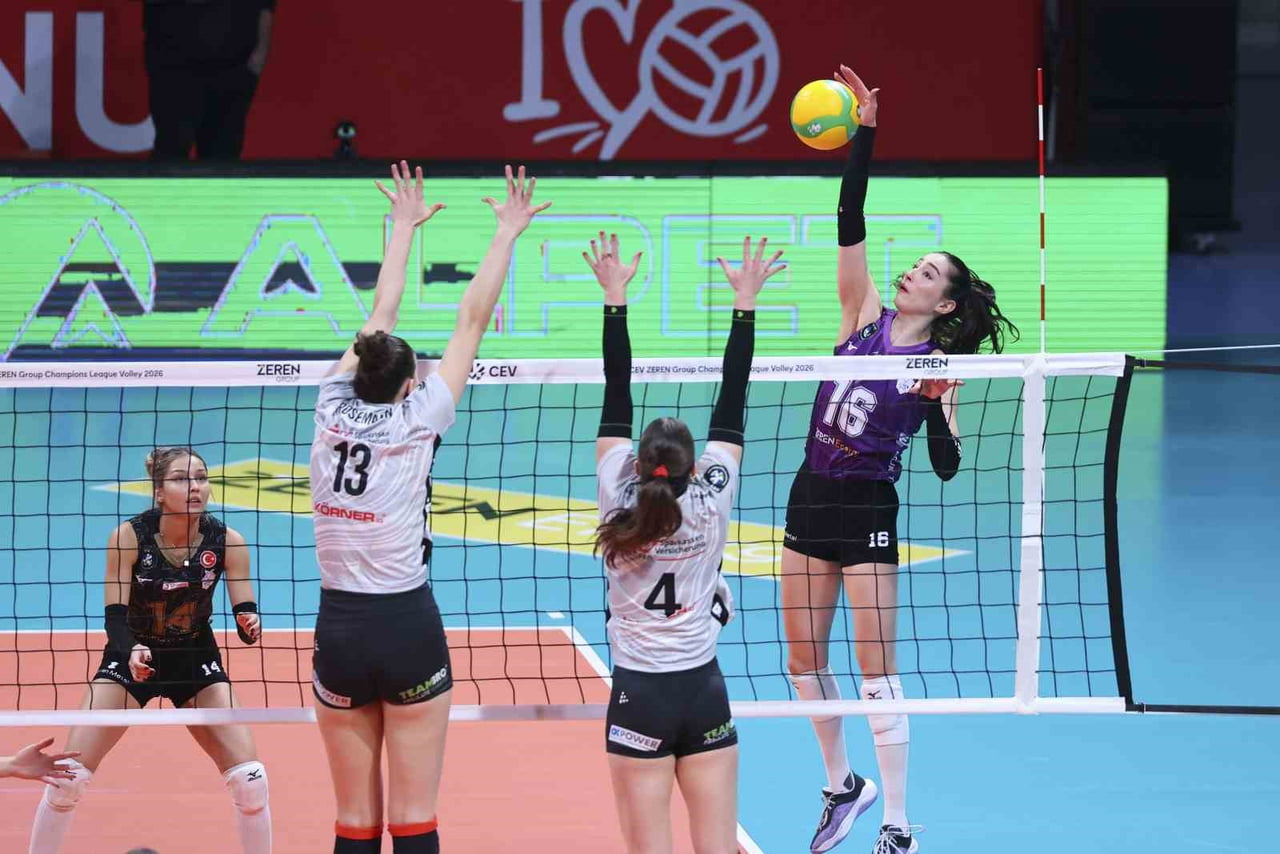 ZEREN SPOR, 2026 CEV ZEREN GROUP ŞAMPİYONLAR LİGİ D GRUBU 3. MAÇINDA SAHASINDA ALMANYA'NIN...