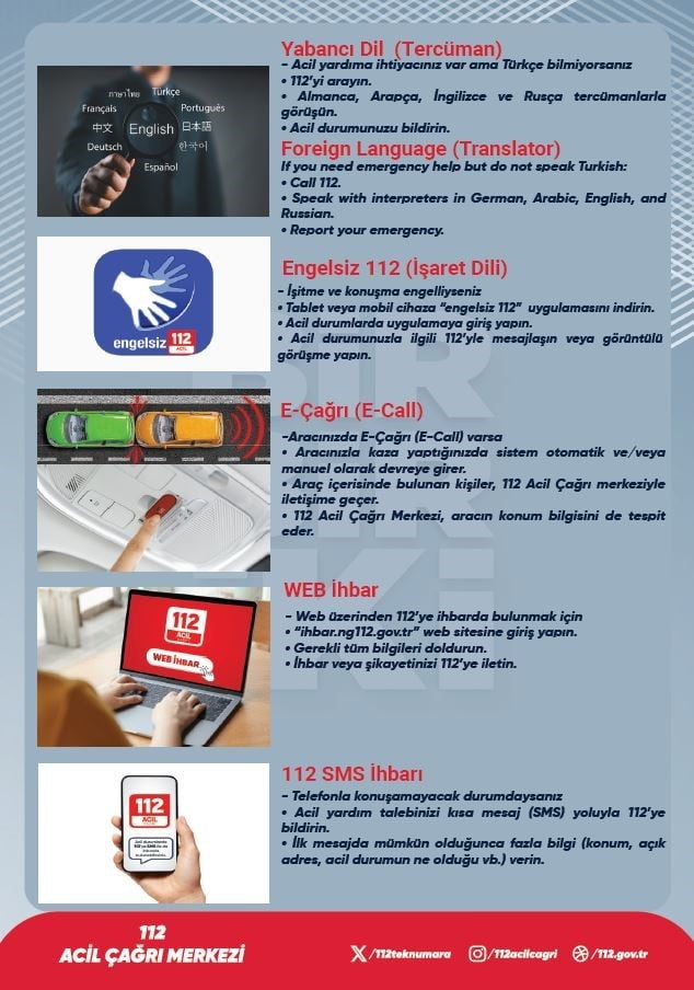 ZONGULDAK 112 ACİL ÇAĞRI MERKEZİ'NE 2025 YILINDA TOPLAM 541 BİN 55 ÇAĞRI GELDİ. KENT, ASILSIZ...