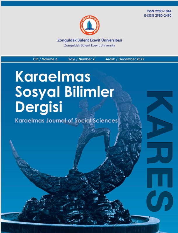 ZONGULDAK BÜLENT ECEVİT ÜNİVERSİTESİ (BEUN) TARAFINDAN YAYIMLANAN "KARAELMAS SOSYAL BİLİMLER...