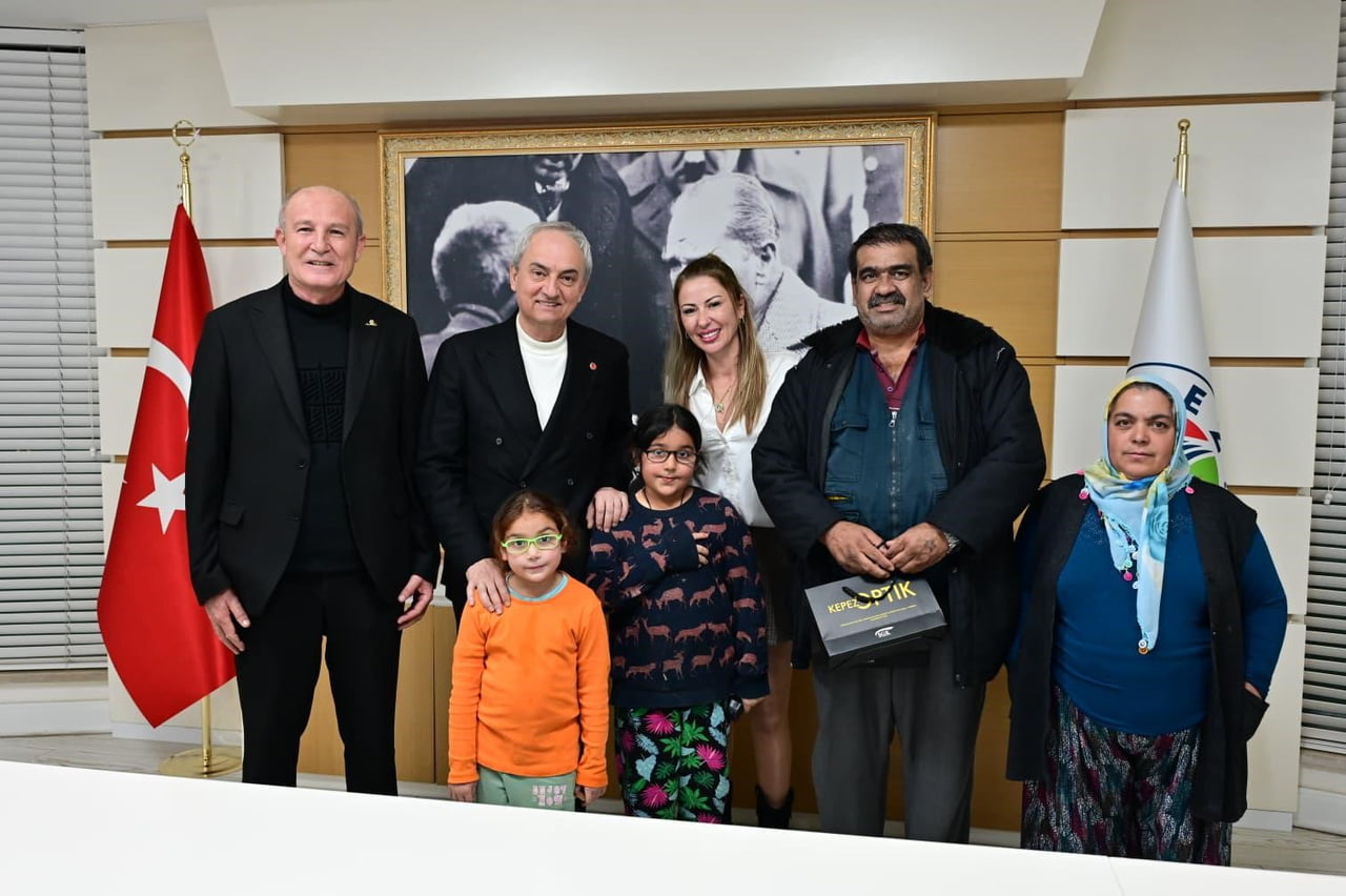 GÖZ SAĞLIĞI TARAMALARI KAPSAMINDA, GÖRME SORUNU TESPİT EDİLEN ÖĞRENCİLER İÇİN TEMİN EDİLEN...